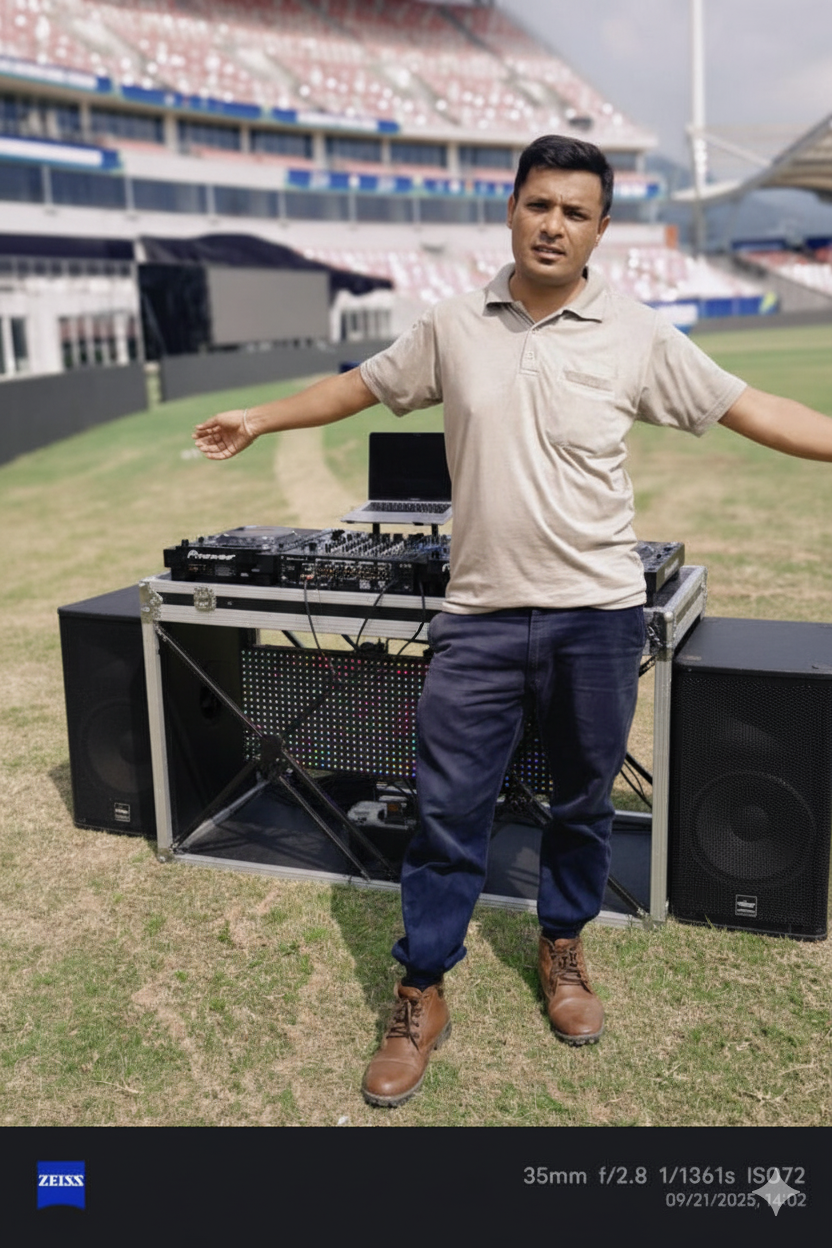 Dj UTSAV & sound system
